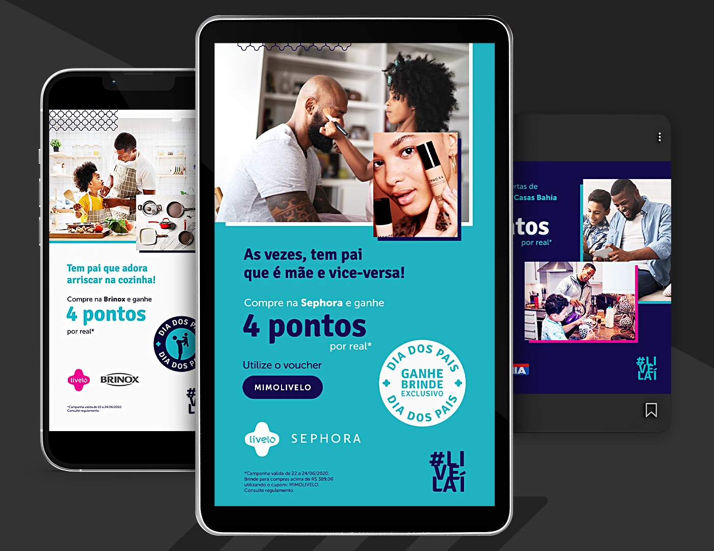 Dia dos Pais / composição da campanha