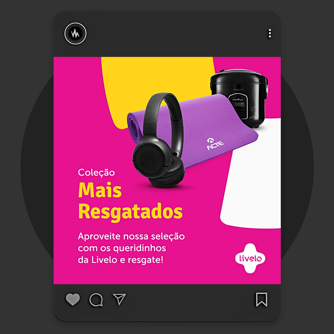 Feed / peça 01 — Livelo